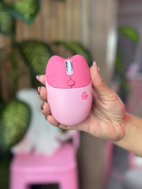 Mouse Inalámbrico en Tonos Pastel – Estilo, Comodidad y Libertad