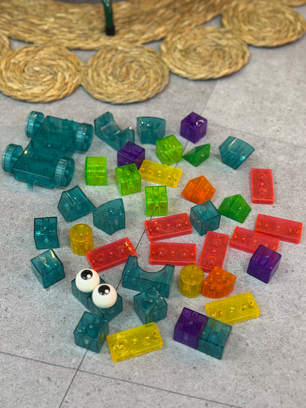 Set Magnético Transparente x43 Piezas