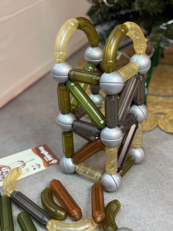 MagBuild Tubular BIG – Set Magnético de Construcción x60 piezas