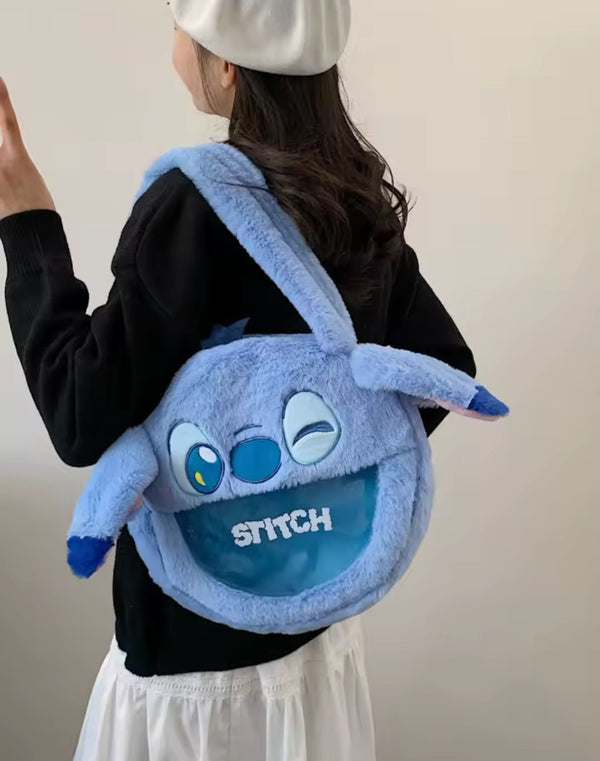 Bolso Peludo de Stitch